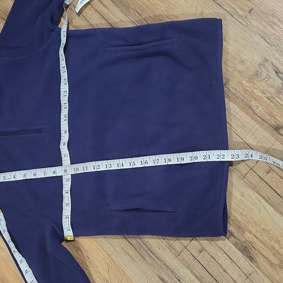 AMAZON ESSENTIALS Blue Polar Fleece Quarter Zip Pullover Jacket - Picture 8 of 11